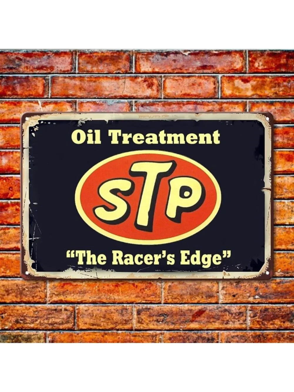 Retro Vintage Metal Tin Signs for Garage Decor | Old Car & Gas Station Wall Art